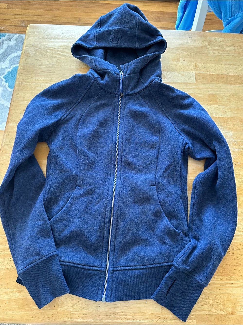 Lululemon full-zip scuba hoodie size 6